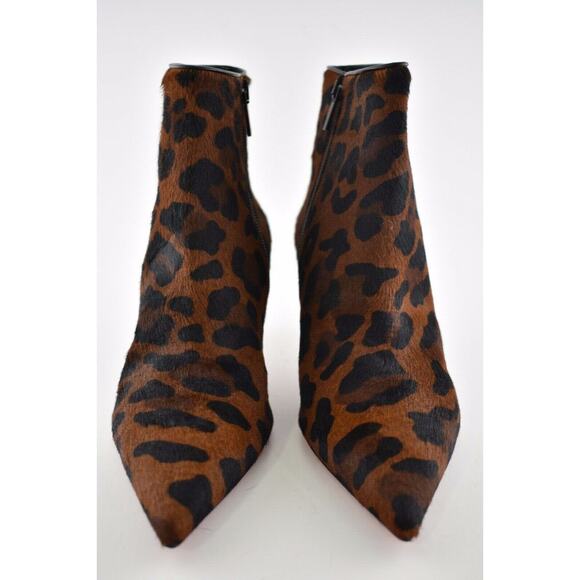 Christian Louboutin So Kate Booty 55 Black Leopard Pony Short Ankle Bootie 36.5 - Picture 5 of 9